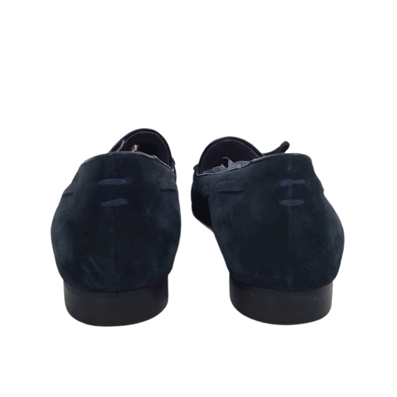 VanELI Navy Blue Suede Moccasin Loafers EUC - Picture 5 of 8